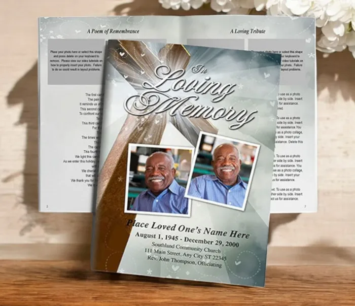 Funeral Program Design