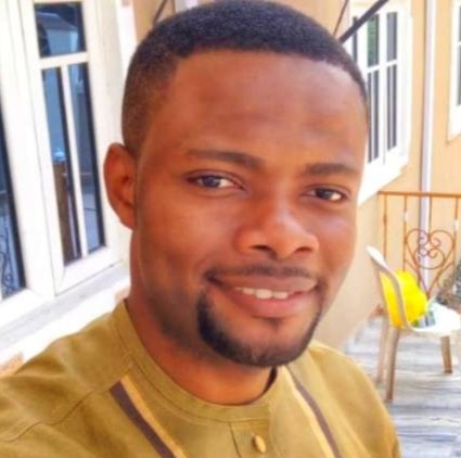 Handsome African Man smiling